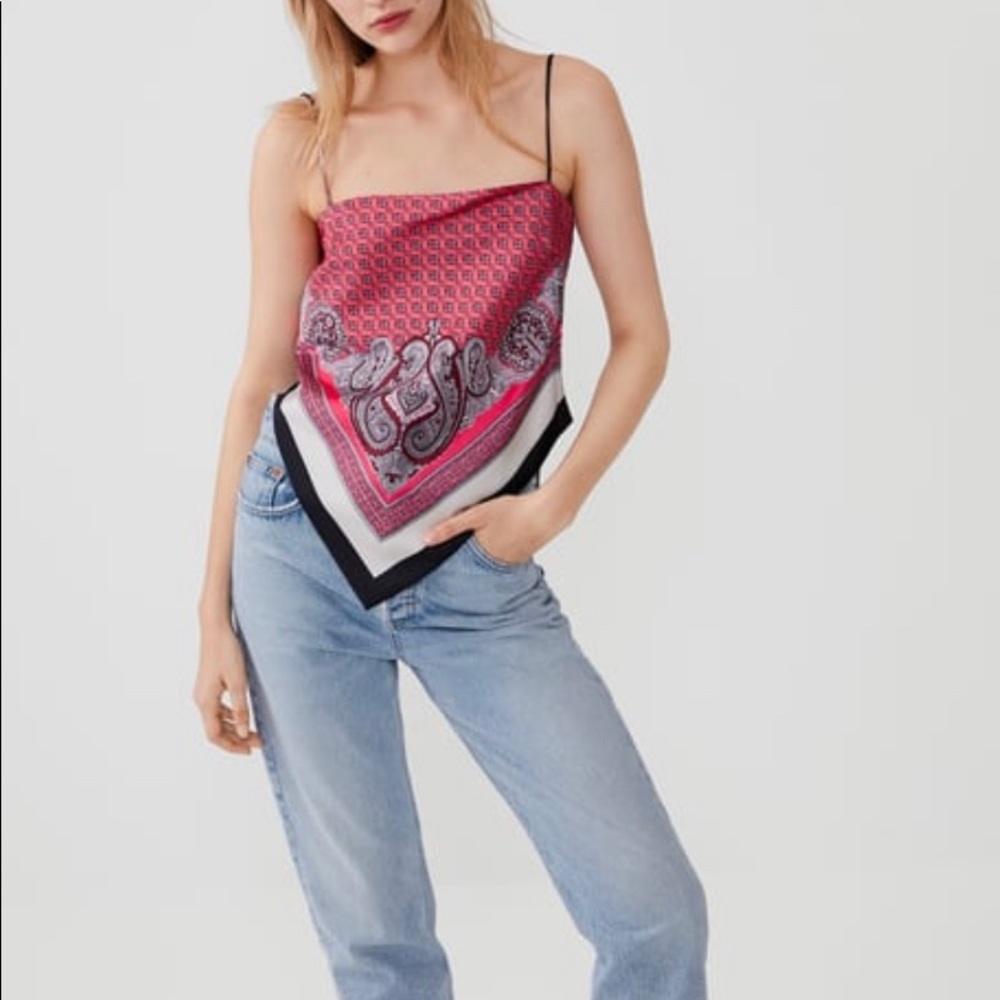 Tie back top
